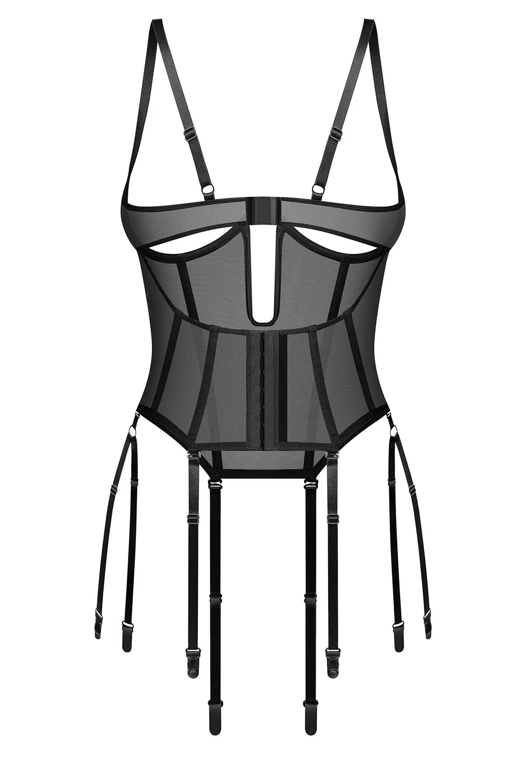 Corset sexy noir Euphori