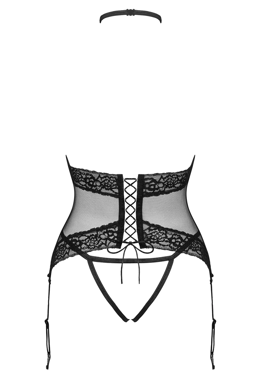 Lacrisia Corset seins nus noir