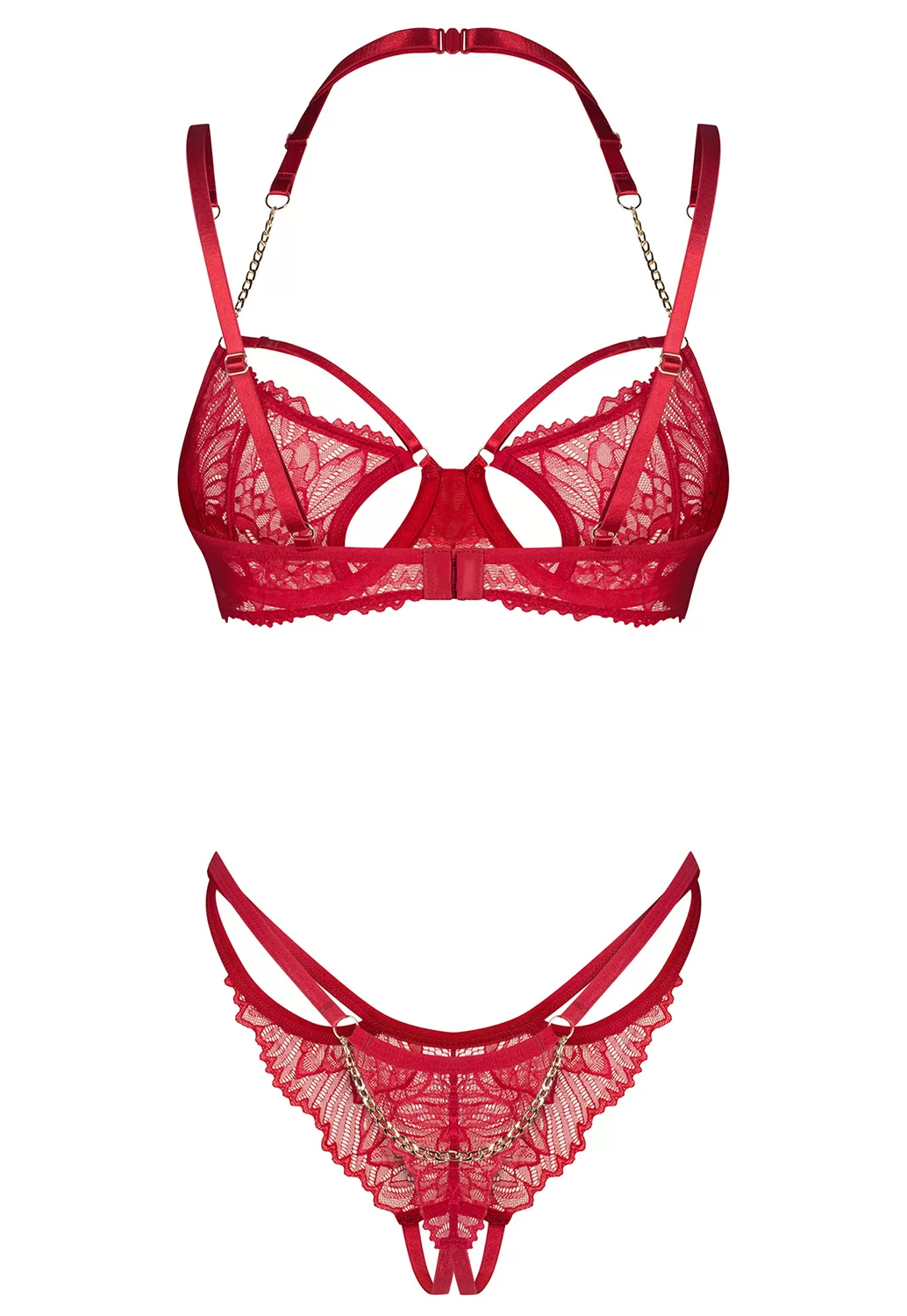 Matildea soutien gorge et string ouvert