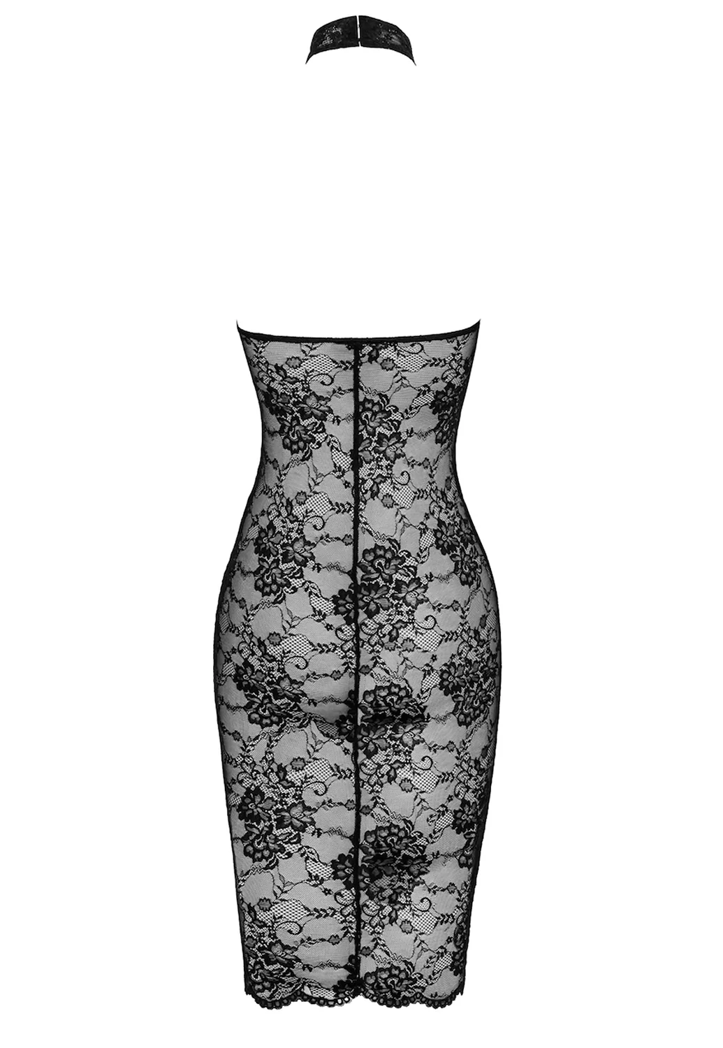 Nocturne robe midi dentelle