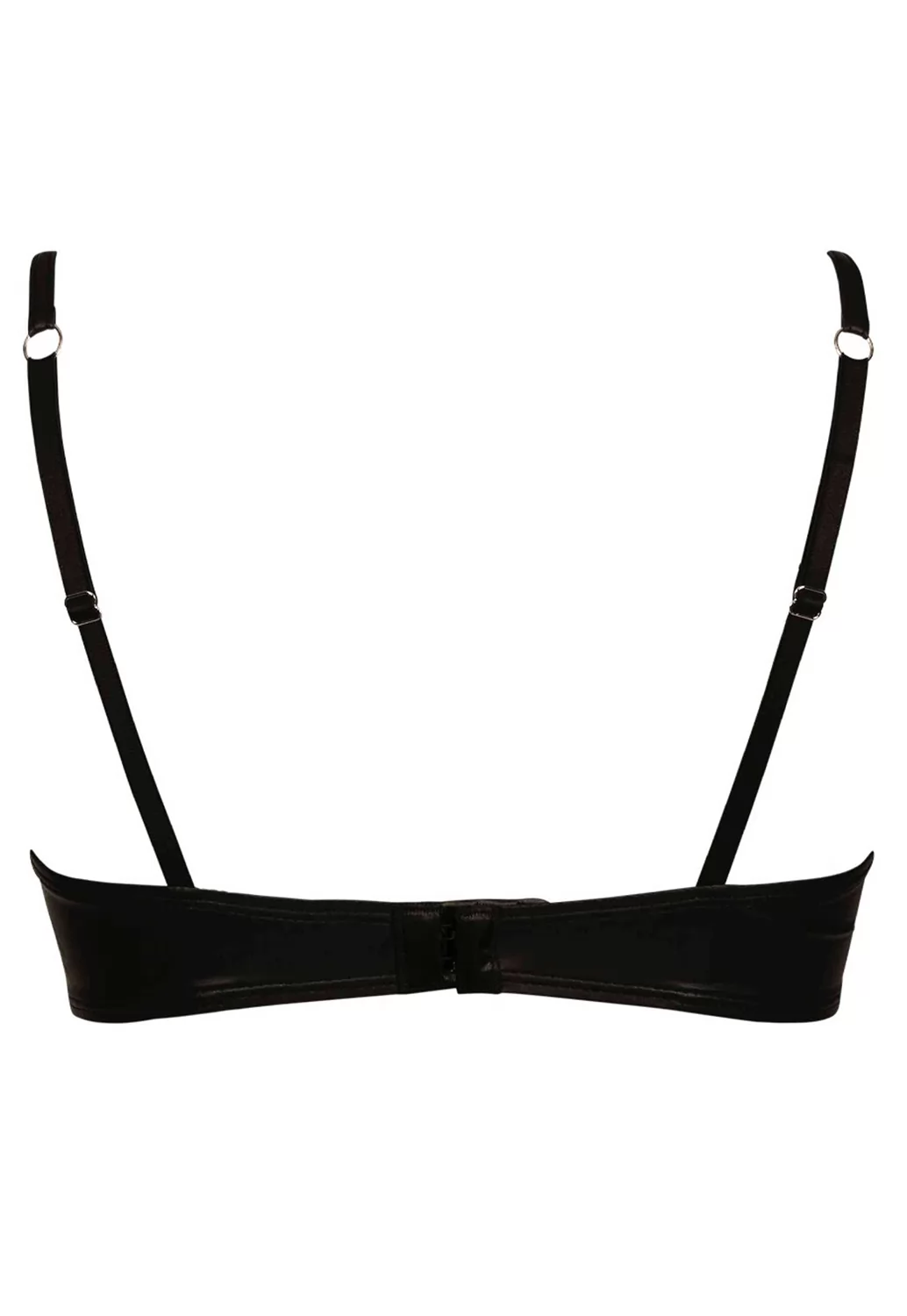 S Soutien Gorge Laque effet cuir