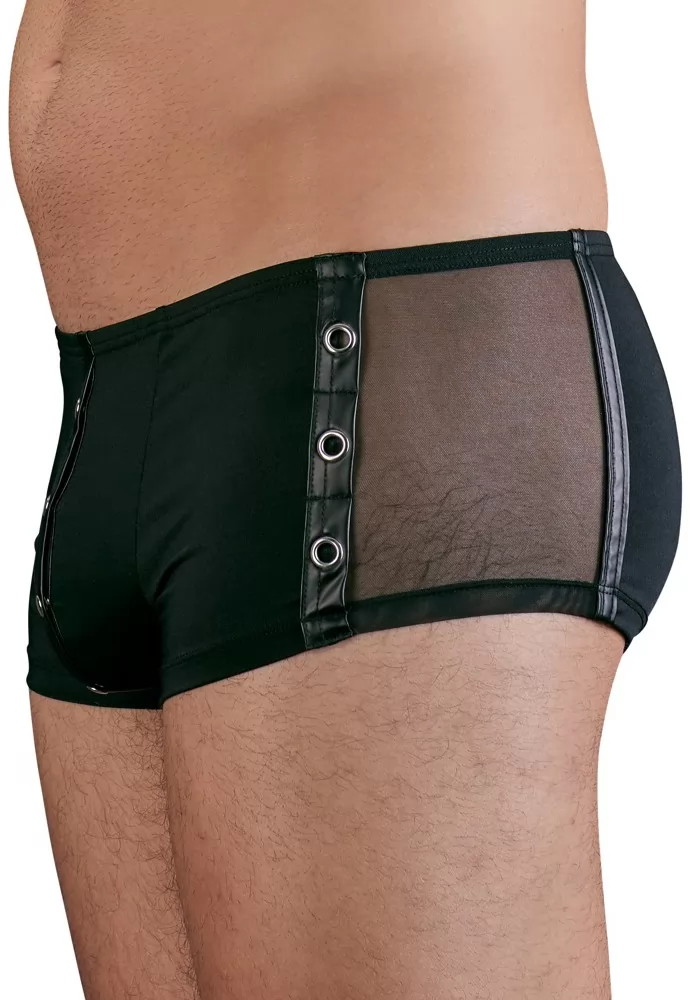 Shorty sexy boutons pressions pour homme