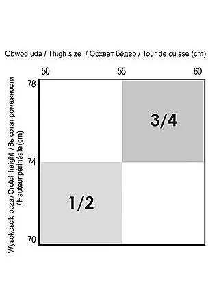 Bas autofixants 20 DEN Nude Gris ST105