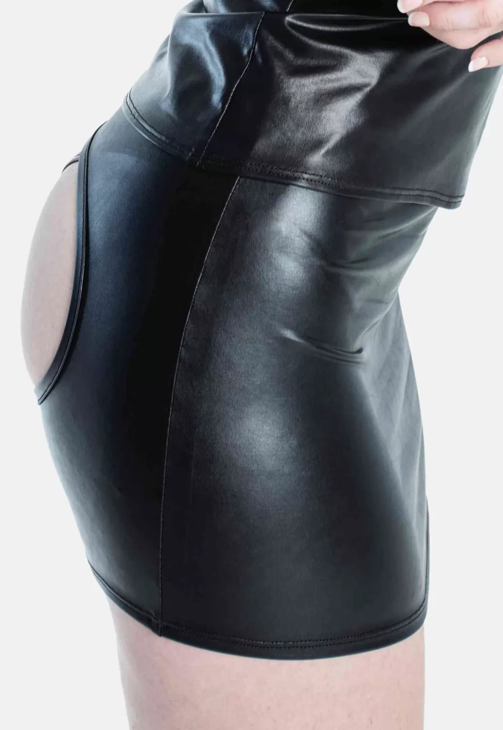 Jupe Andrea cuir simili