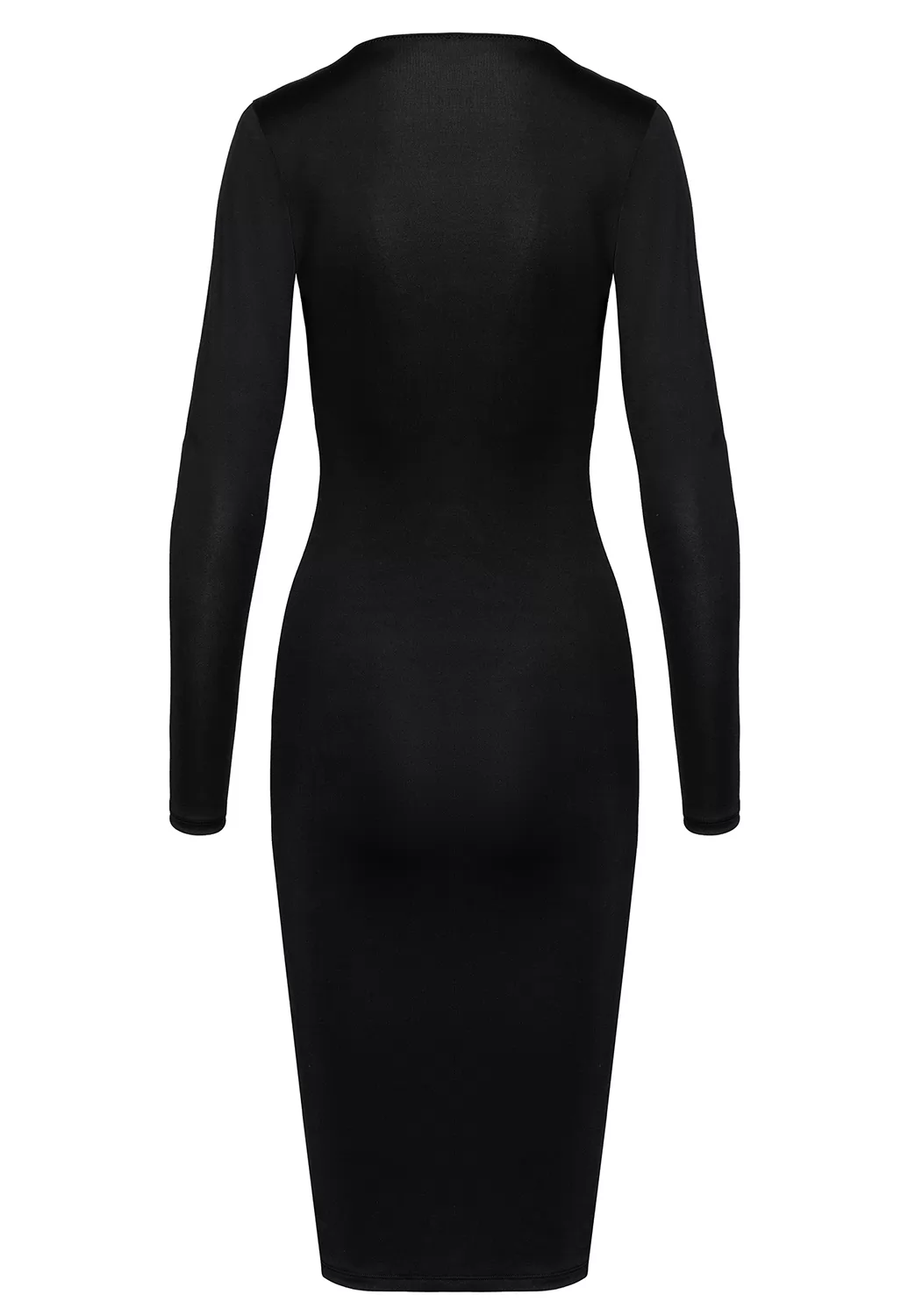 Robe midi zippée clubbing