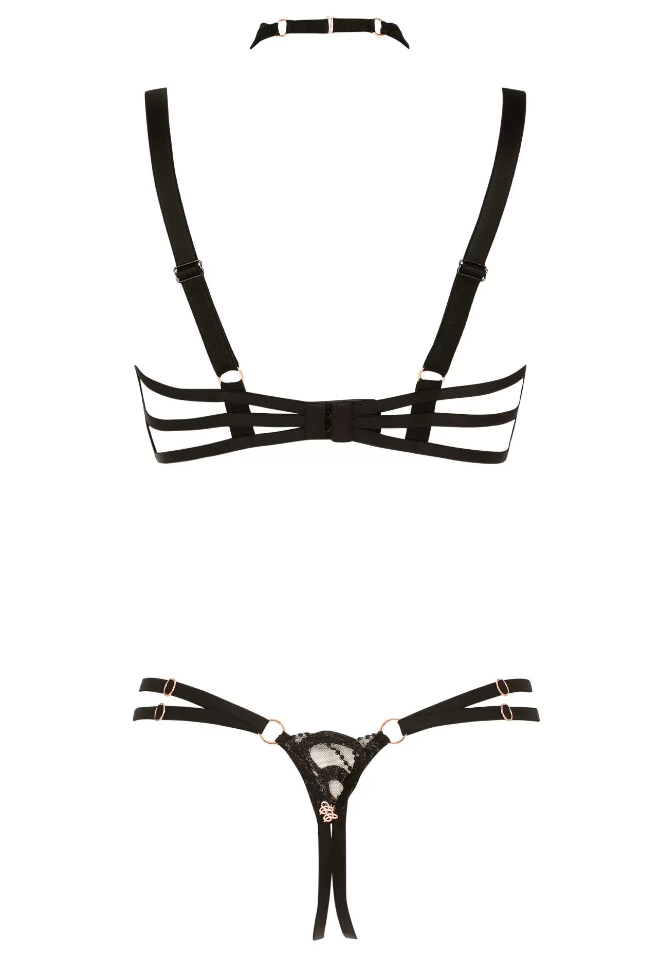 Tresor String ouvert Luxe