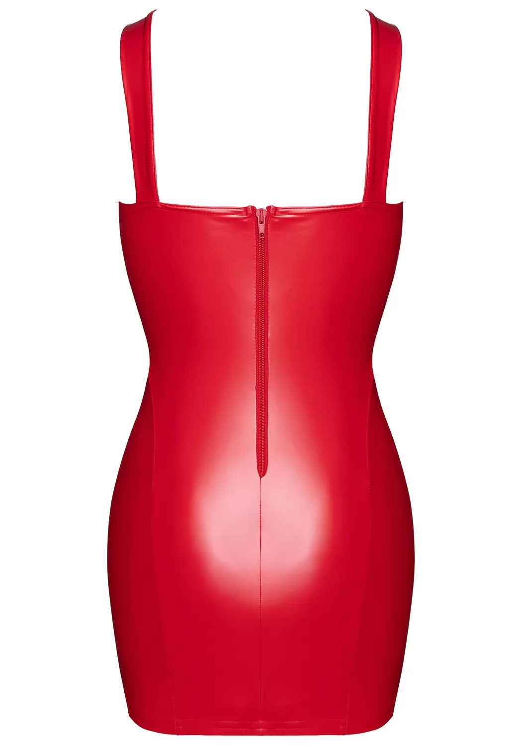 Mini robe lacée rouge Bombshell