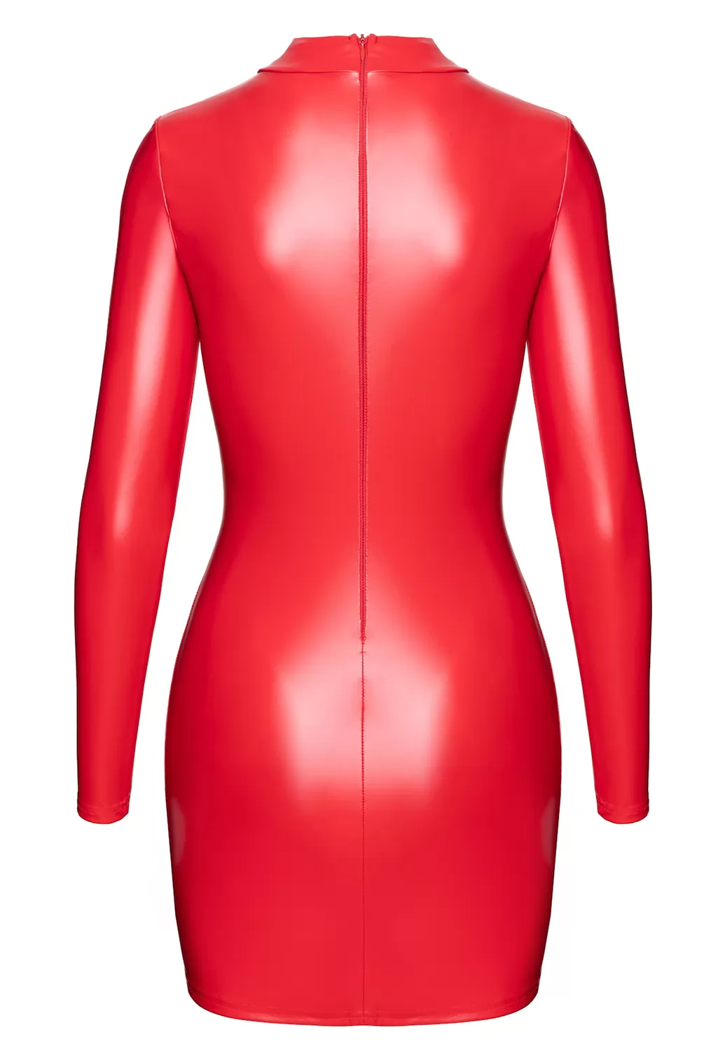 Mini robe moulante rouge Bombshell