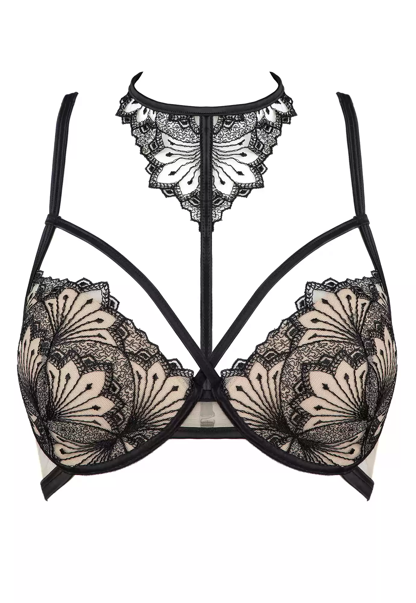 Soutien gorge Push up noir Hotel Desire Clandestine