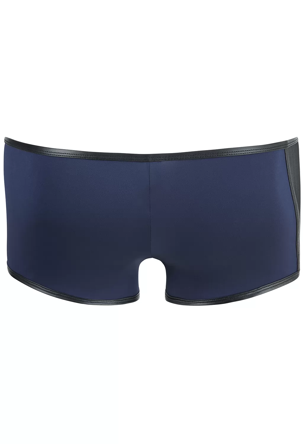 Boxer bleu à ouverture pour homme
